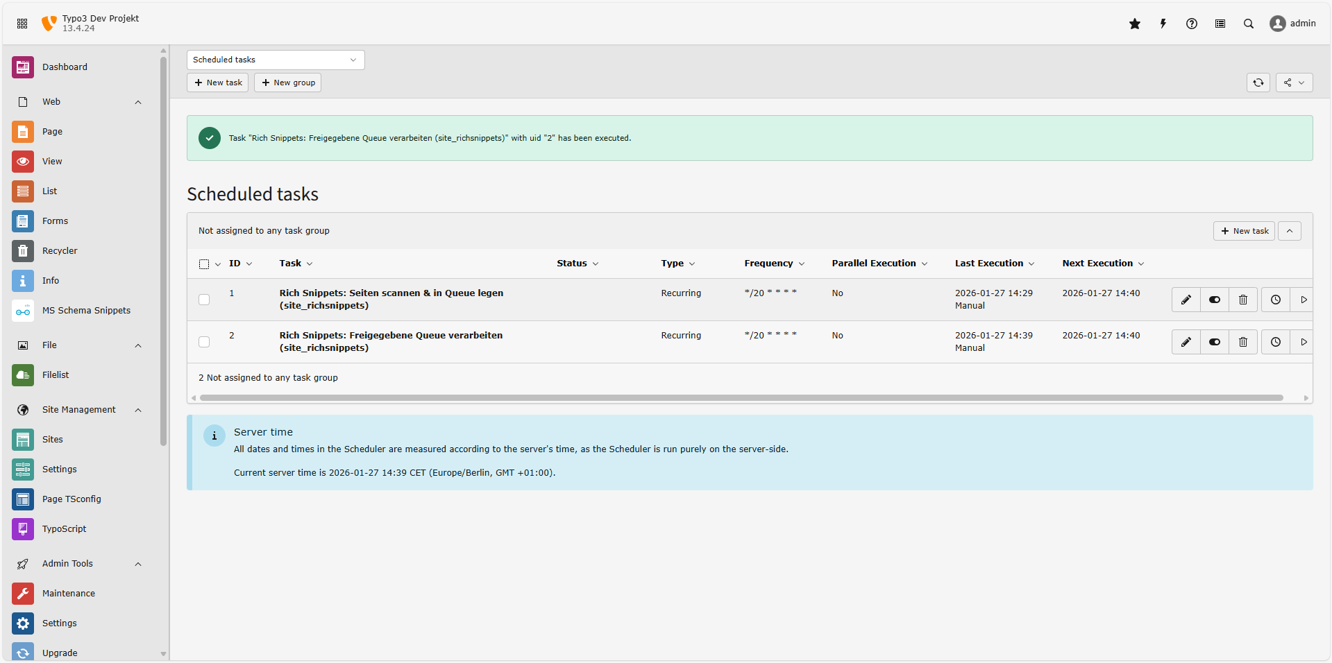 TYPO3 Rich-Snippet-Extension – Screenshot 5